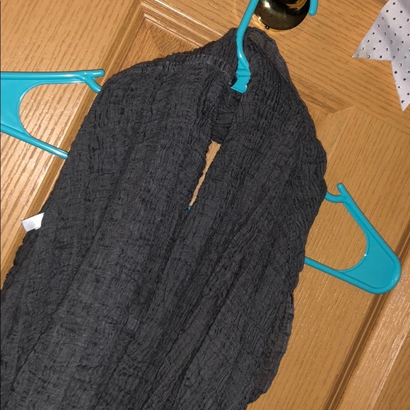 Gray Infinity Scarf - Picture 3 of 3